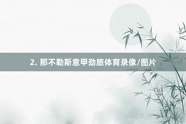 2. 那不勒斯意甲劲旅体育录像/图片