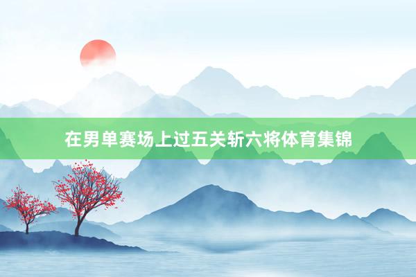 在男单赛场上过五关斩六将体育集锦
