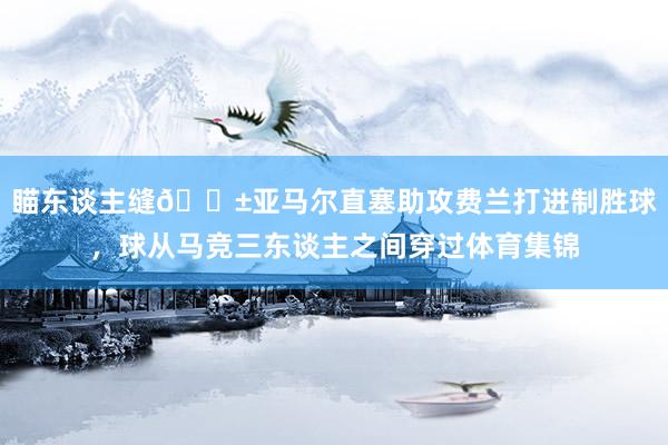瞄东谈主缝😱亚马尔直塞助攻费兰打进制胜球，球从马竞三东谈主之间穿过体育集锦