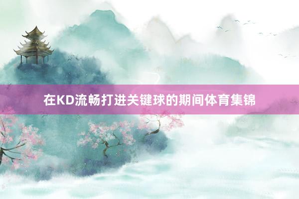 在KD流畅打进关键球的期间体育集锦