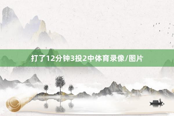 打了12分钟3投2中体育录像/图片