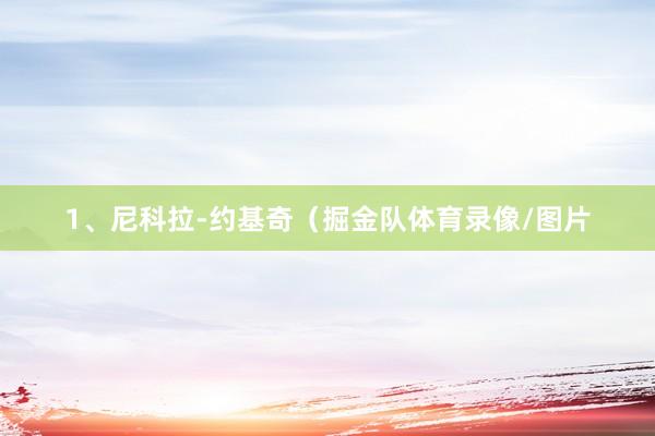 1、尼科拉-约基奇（掘金队体育录像/图片