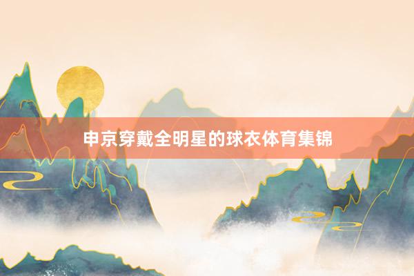 申京穿戴全明星的球衣体育集锦