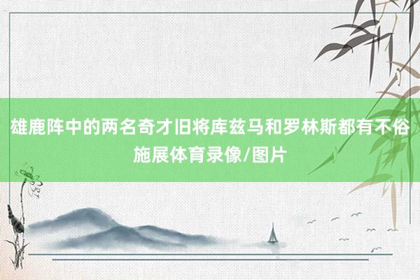 雄鹿阵中的两名奇才旧将库兹马和罗林斯都有不俗施展体育录像/图片